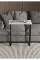 Çalışma Masası Kahvaltı Masası Servis Sehpası - Beyaz Beyaz