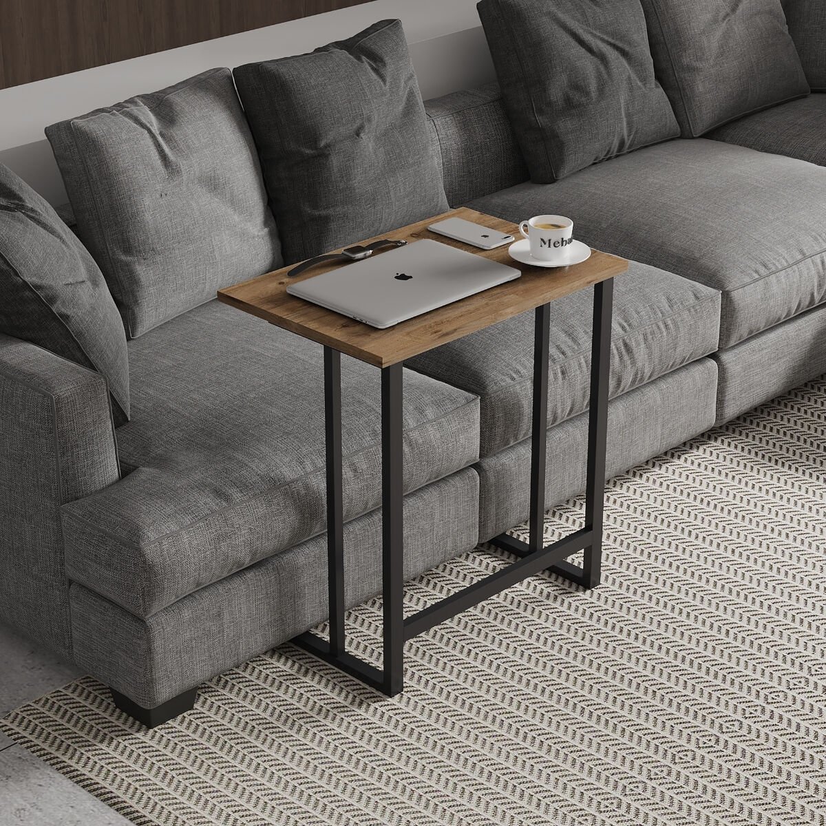 Laptop Sehpası, Çalışma Masası, Bilgisayar Masası- Çam