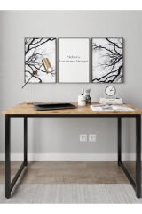 Narin Çalışma Masası Ofis Masası Bilgisayar Masası 120x60cm- Çam