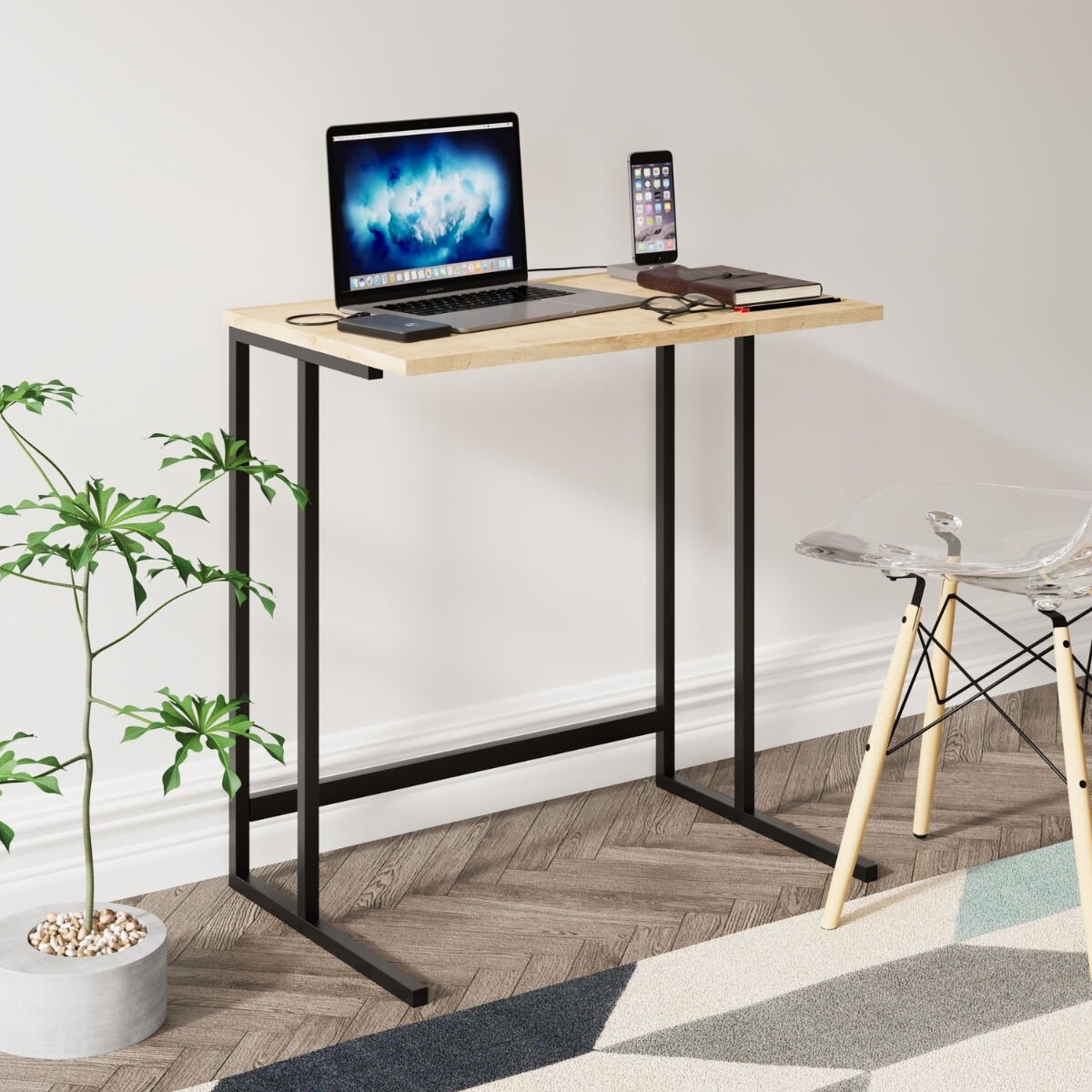 Çalışma Masası Bilgisayar Masası Çocuk Masası- Meşe